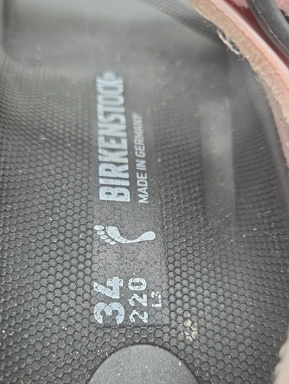 Birkenstock Mogami Kids Waterproof Sandals Pink Black Size 34 3 - 3.5